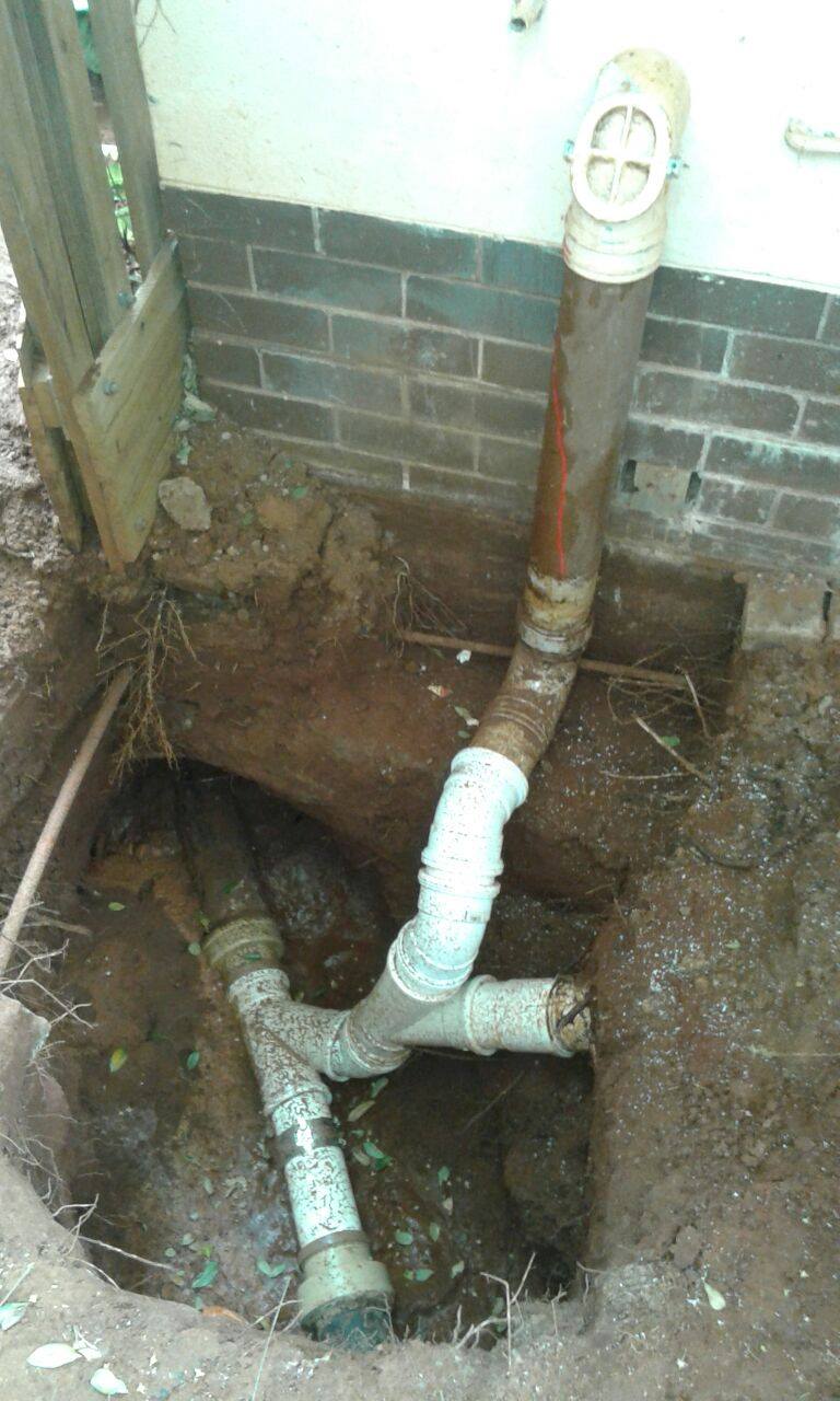 Blocked drain clearing